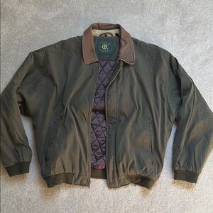 Vintage 1990s Club Room barn style bomber jacket